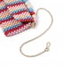 SARDINIA SUNSET CLAUDETTE BEADED CLUTCH